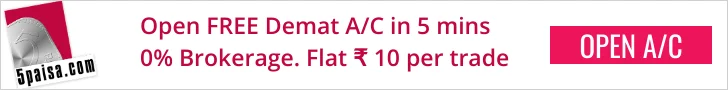 Open 5paisa Demat & trading account
