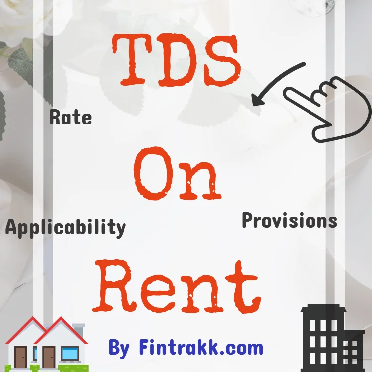 TDS on Rent,TDS