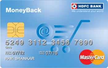 HDFC Moneyback credit card,HDFC Moneyback card