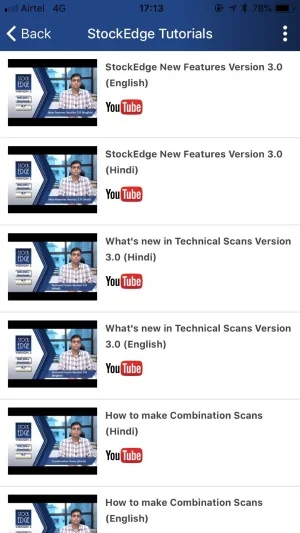Stockedge, Stockedge app