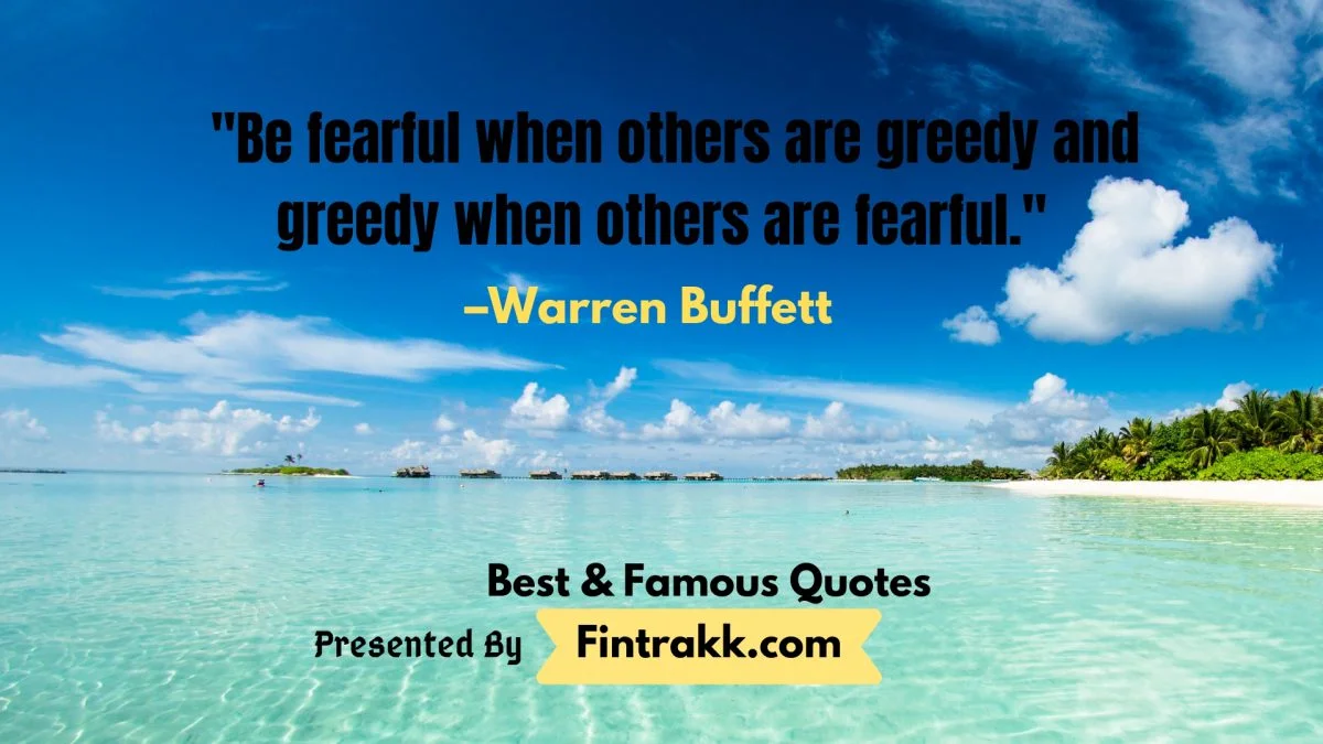 Best Warren Buffett Quotes